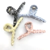 A2346 wrapped fabric fashionable large hair claws, hair clips, hair accessories, bangs clips, Japanese and Korean accessories supply Item Picture